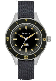BULOVA ブローバ MIL-SHIPS ミルシップ ダイバー自動巻き腕時計 メンズウォッチ 正規代理店商品 98A266 NEDU 米海軍復刻時計 ミリタリーウォッチ メンズ