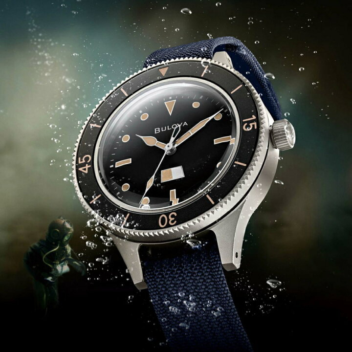 楽天市場】BULOVA ブローバ MIL-SHIPS ミルシップ ダイバー自動巻き 