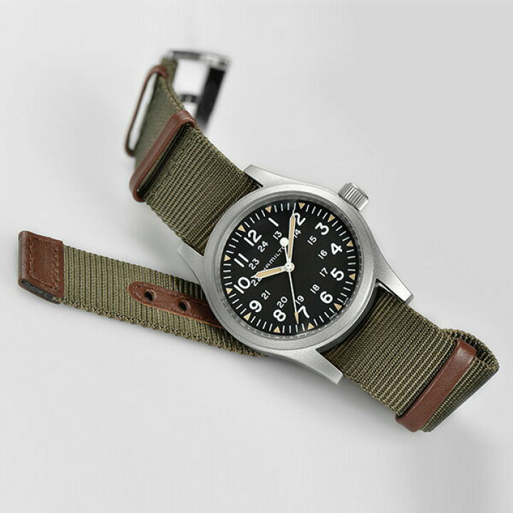 楽天市場】80時間駆動！スイス製Hamilton ハミルトン Khaki Field 