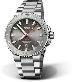 スイス製ORIS オリス AQUIS アクイスデイト・レリーフ 300m防水自動巻き腕時計 ダイバーズウォッチ 正規代理店商品 44ミリ