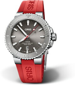 スイス製ORIS オリス AQUIS アクイスデイト・レリーフ 300m防水 自動巻き腕時計 ダイバーズウォッチ 正規代理店商品