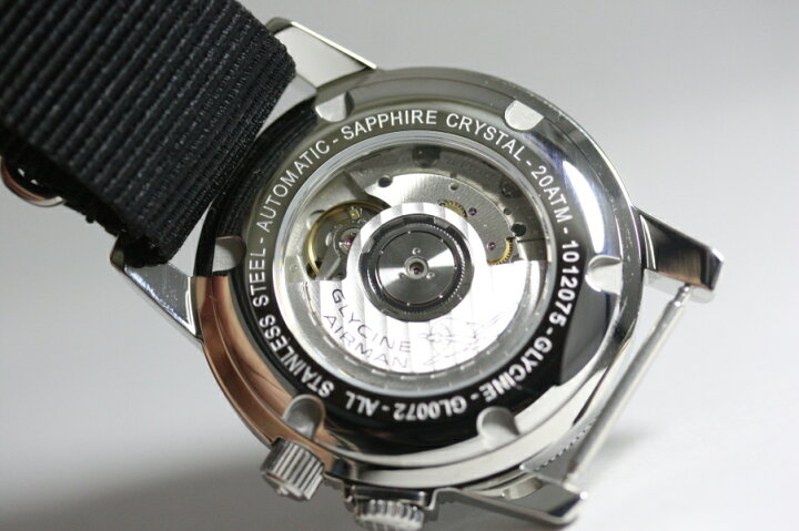 楽天市場】24時間表示！スイス製GLYCINE【グリシン】Airman Vintage 