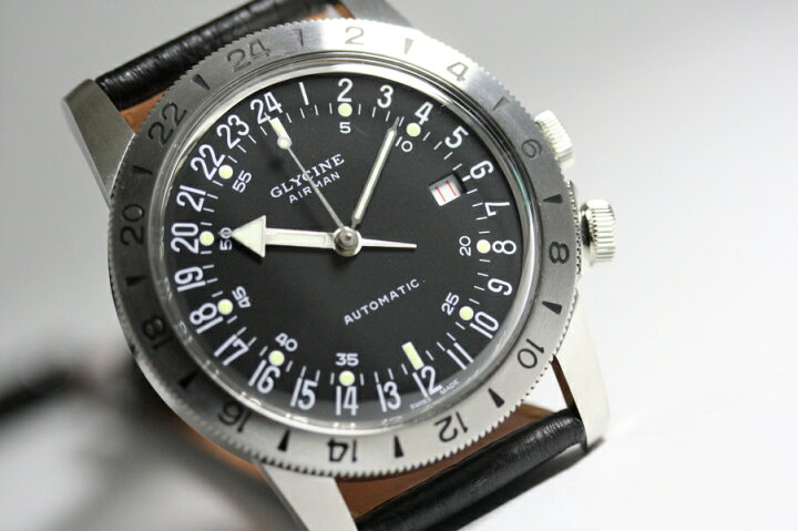 楽天市場】GLYCINE グリシン Airman40 No1 エアマン・ナンバーワン 24 