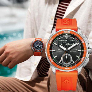 CITIZEN �V�`�Y�� PROMASTER �v���}�X�^�[ Wave Tracker �E�G�[�u�E�g���b�J�[ �����d�G�R�E�h���C�u�r���v MIP�t�� �X�|���e �E�C���h�W���b�N 126,500�~