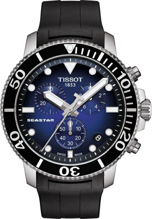 楽天市場】スイス製 Tissot ティソ Seastar 1000 シースター クォーツ 