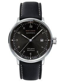 流通限定のドイツ製IRON ANNIE アイアン・アニー Bauhaus バウハウス 100周年記念自動巻き腕時計 メンズウォッチ 正規代理店商品 Junkers ユンカース