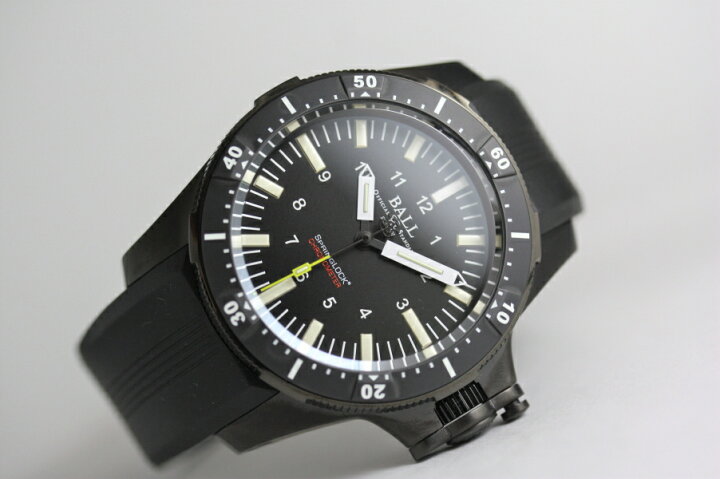 楽天市場 スイス製ball Watch ボール ウォッチ Engineer エンジニア ハイドロカーボン ブラック自動巻き腕時計 並行輸入商品 チタン クロノメーター 300ｍ防水 加坪屋 かつぼや