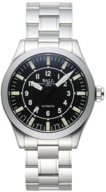 スイス製 BALL WATCH ボール・ウォッチ AVIATOR アビエーター自動巻き腕時計 並行輸入商品 メーカー希望小売価格198,000円 NM2182C-S11J-BK ケース直径40ミリ