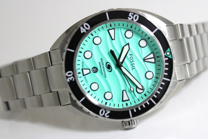 楽天市場】FOSSIL フォッシル BREAKER ブレーカー200m防水ダイバーズ 