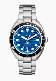 FOSSIL フォッシル BREAKER ブレーカー200m防水ダイバーズ・クォーツ腕時計 正規代理店商品 メンズウォッチ 男性用腕時計 グランブルー