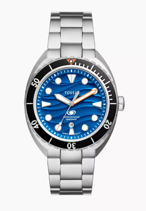 楽天市場】FOSSIL フォッシル BREAKER ブレーカー200m防水ダイバーズ 
