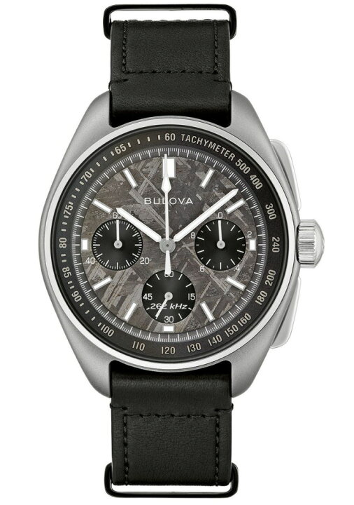 楽天市場】限定5000本 BULOVA ブローバ Lunar Pilot メテオライト(隕石  