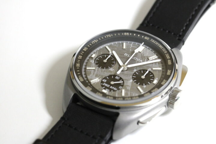 楽天市場】限定5000本 BULOVA ブローバ Lunar Pilot メテオライト(隕石  