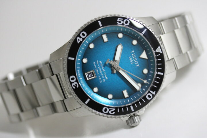 楽天市場】Tissot ティソ Seastar 1000 シースター パワーマティック80 