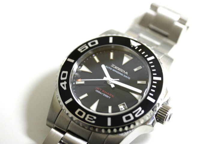楽天市場】ZEEDA ジーダ JET SHARK ジェットシャーク 40mm 自動巻き 