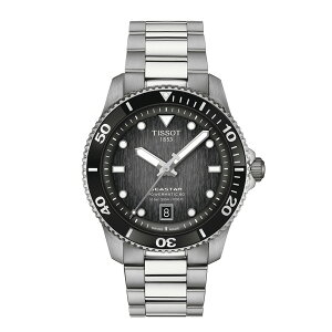 Tissot eB\ Seastar 1000 V[X^[ p[}eBbN80 40mmI[g}`bN rv 300mh K㗝Xi Powermatic80 _Co[EHb` XCX T120.807.11.051.00 ubN