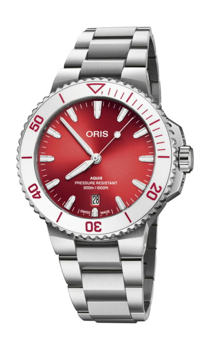 楽天市場】スイス製ORIS オリス AQUIS アクイスデイト ウォーター  