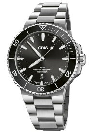 スイス製ORIS オリス AQUIS アクイスデイト 43,5ミリ 300m防水自動巻き腕時計 ダイバーズウォッチ 正規代理店商品