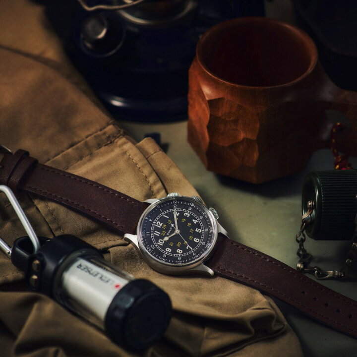 楽天市場】BULOVA ブローバ Military ミリタリー A-15自動巻き腕時計 