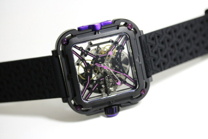 楽天市場】CIGA Design シガデザイン スケルトン自動巻腕時計 X  