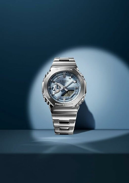 楽天市場】CASIO カシオ G-SHOCK Gショック フルメタル 八角フォルムの 