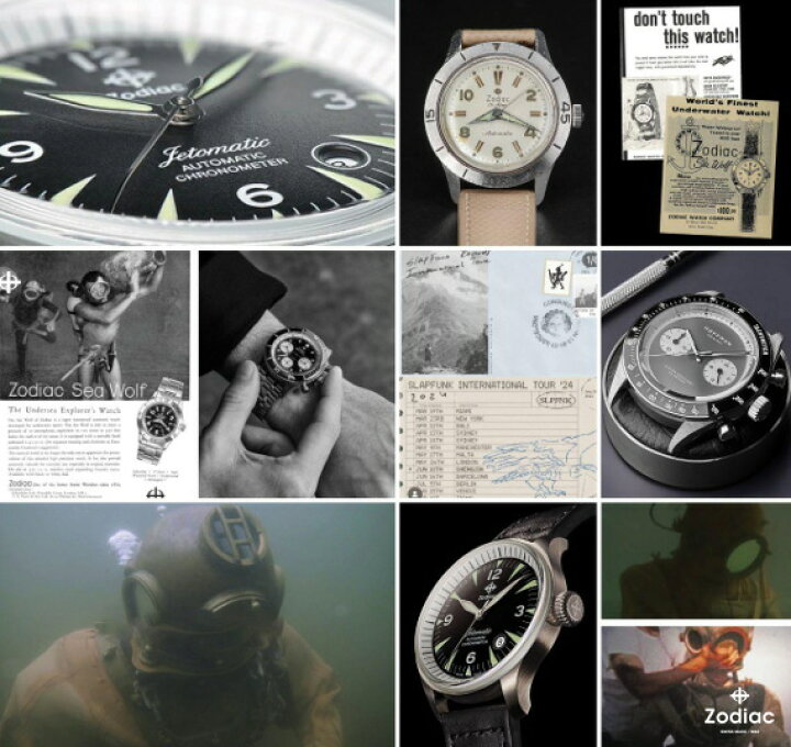 楽天市場】限定100本 37ミリ スイス製 ZODIAC ゾディアック REF.691 
