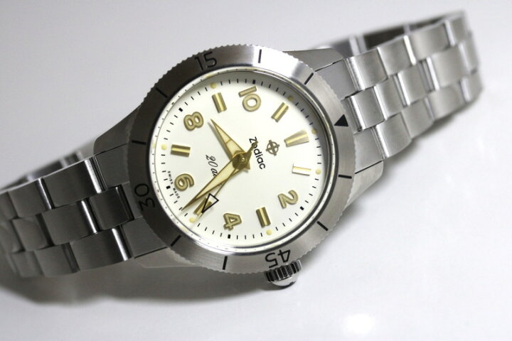 楽天市場】限定100本 37ミリ スイス製 ZODIAC ゾディアック REF.691 
