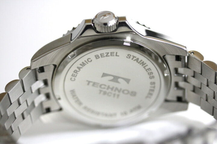 楽天市場】TECHNOS テクノス 10気圧防水 マリーン・クォーツ腕時計 