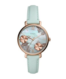 レディース！FOSSIL【フォッシル】JACQUELINEフローラル柄デザインウォッチ/正規代理店商品/プレゼントにもオススメ/送料無料/腕時計/女性用腕時計