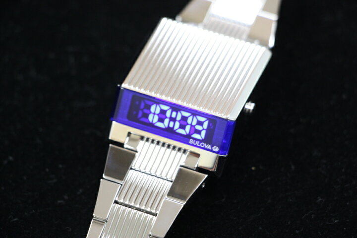 楽天市場】BULOVA ブローバ Computron コンピュートロン 復刻モデル 
