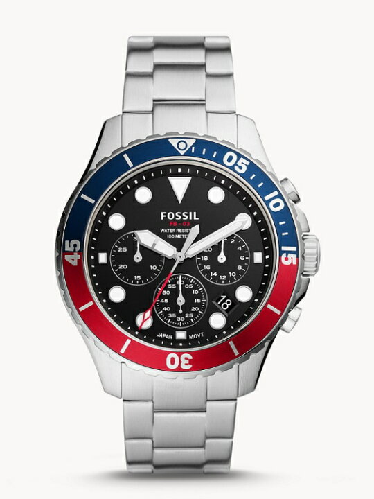 楽天市場】FOSSIL フォッシル FB-03クロノグラフ ステンレススチール 