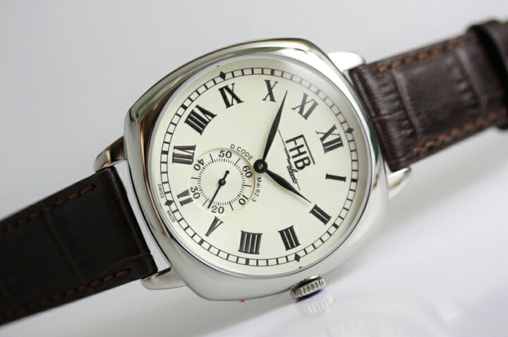 楽天市場】FHB Classic デザインウォッチ クッション型ケース採用 