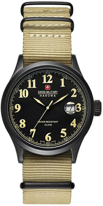 楽天市場 スイス製swiss Military スイスミリタリー ミリタリーデザインウォッチ Hanowa ナイロンストラップ メーカー希望小売価格25 300円送料無料 クォーツ腕時計 新品未使用 プレゼント クリスマス 加坪屋 かつぼや