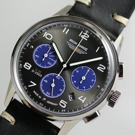 ドイツ製 IRON ANNIE アイアン・アニー G38クォーツ・クロノグラフ腕時計 メンズウォッチ 正規代理店商品 Junkers ユンカース