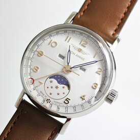 ケース直径約36ミリのドイツ製IRON ANNIE アイアン・アニー Amazonas Impression トリプルカレンダー・ムーンフェイズ・クォーツ腕時計/ボーイズウォッチ/正規代理店商品/Junkersユンカース