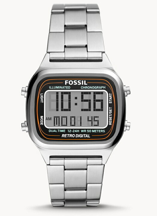 楽天市場】FOSSIL フォッシル RETRO DIGITAL レトロデジタル デザイン 