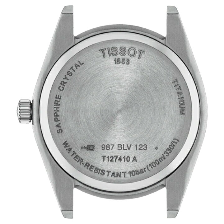 楽天市場】Tissot ティソ ジェントルマン クォーツ ブルー腕時計 正規 