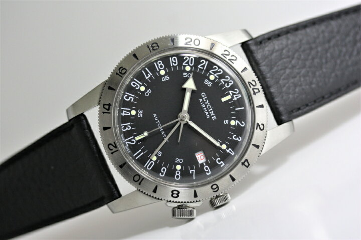 楽天市場】GLYCINE グリシン Airman40 No1 エアマン・ナンバーワン GMT 