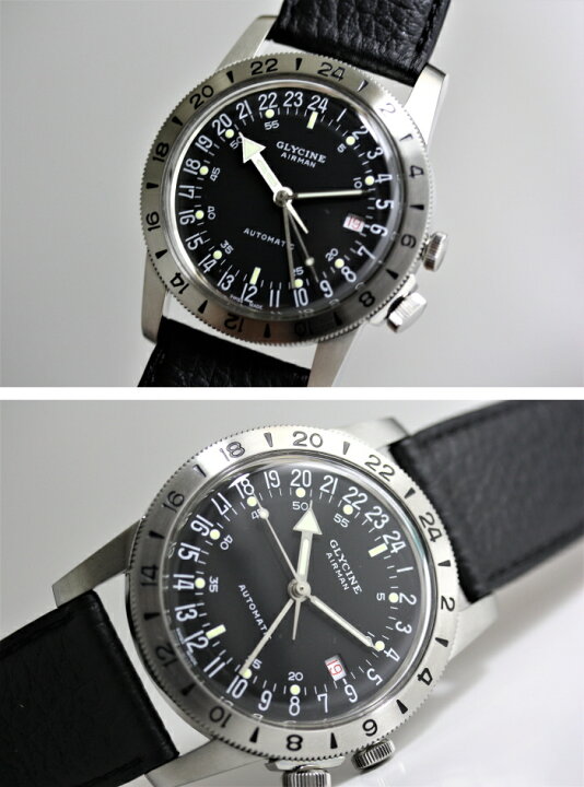 楽天市場】GLYCINE グリシン Airman40 No1 エアマン・ナンバーワン GMT 