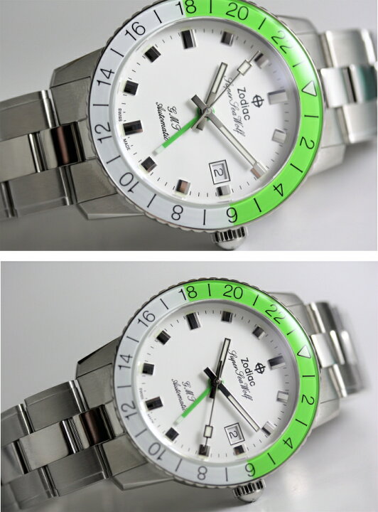 楽天市場】スイス製 ZODIAC ゾディアック Super Sea Wolf GMT スーパー 