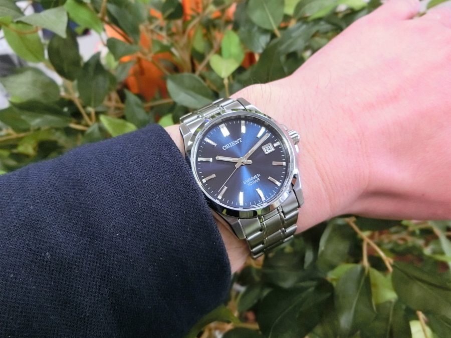 腕時計、アクセサリー メンズ腕時計 ちょっとだけ再生産！ORIENT【オリエント】SWIMMER【スイマー】クォーツ腕時計/実用時計/10気圧防水/送料無料 | 加坪屋（かつぼや）