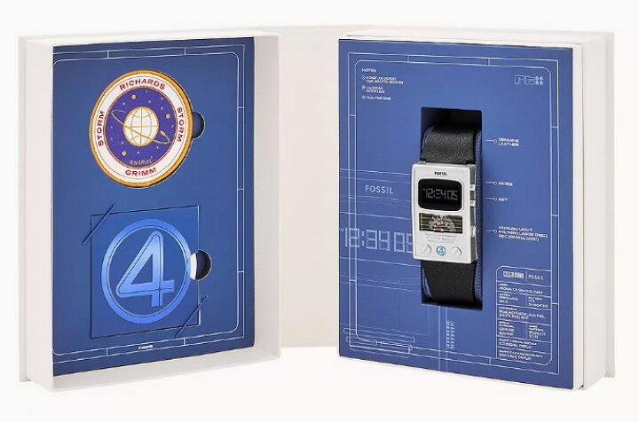楽天市場】限定 Marvel x Fossil マーベル×フォッシル Fantastic Four 