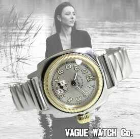 レディースモデル！ヴィンテージ・デザインのVAGUE WATCH Co. ヴァーグ・ウォッチ・カンパニー COUSSIN｛クッション｝クォーツ腕時計 クッション型ケース採用 女性用腕時計