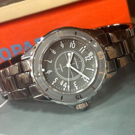 TECHNOS テクノス CERAMIC セラミック ・クォーツ腕時計 メンズウォッチ 男性用腕時計 J12 メンズウォッチ 男女兼用時計 グレーガンメタ・セラミック