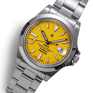 N.W.C NABAL WATCH COMPANY �i�o���E�E�H�b�`�E�J���p�j�[ × LOWERCASE ���E�A�P�[�X ���������r���v ���[�A�P�[�X 39�~�� NWC