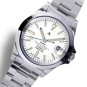 N.W.C NABAL WATCH COMPANY �i�o���E�E�H�b�`�E�J���p�j�[ × LOWERCASE ���E�A�P�[�X ���������r���v ���[�A�P�[�X 39�~�� NWC