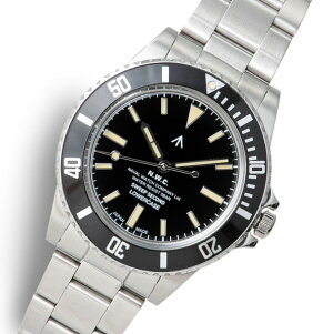 N.W.C NABAL WATCH COMPANY �i�o���E�E�H�b�`�E�J���p�j�[ × LOWERCASE ���E�A�P�[�X �X�C�[�v�E�N�H�[�c�r���v ���[�A�P�[�X Sweep Second �m���f�C�g NWC