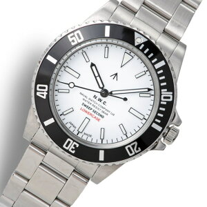 N.W.C NABAL WATCH COMPANY �i�o���E�E�H�b�`�E�J���p�j�[ × LOWERCASE ���E�A�P�[�X �X�C�[�v�E�N�H�[�c�r���v ���[�A�P�[�X Sweep Second �m���f�C�g NWC