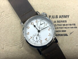 復刻ミリタリーウォッチ TYPE A-7Aviation Hack Watch モントルロロイ クォーツ腕時計 アビエーションウォッチ AR&J.E.MEYLAN アメリカ陸軍航空隊