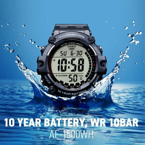 CASIO Collection STANDARD �J�V�I�E�R���N�V�����E�X�^���_�[�h �N�H�[�c�r���v �����Y �j���p�r���v �`�[�v�J�V�I �`�v�J�V �f�W�^���\�� �f�W�^���E�H�b�` AE-1500WH-1AJF �K�W�F�b�g�E�H�b�`
